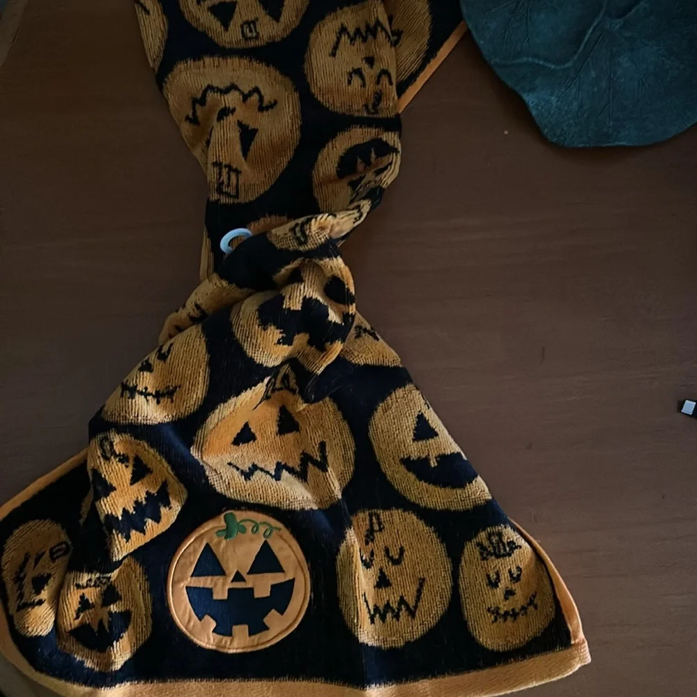 Halloween Pumpkin Kitchen Towel